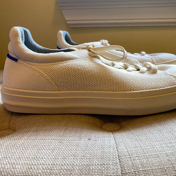 Rothy's RS02 Sneaker Bone Cream Size 9.5 Women's EUC - Picture 8 of 9